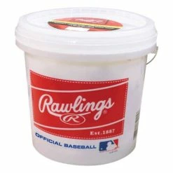 Outlet 💯 Rawlings 3 Gallon Bucket Of 24 8U Recreational ⚾ Baseballs 🔥