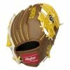 Flash Sale ✔️ Baseball Gloves Kids Rawlings San Diego Padres MLB Logo Tee Ball Glove 🧨