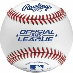 Best Sale 👏 Baseballs Rawlings 12 & Under Game Play Leather Official League ⚾ Baseball 2 Pack 👍
