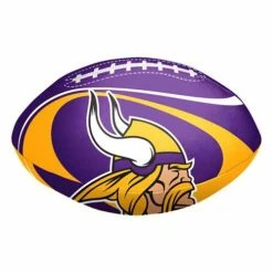 Brand new 👍 NFL Golf & Sports Equipment Rawlings Minnesota Vikings Goal Line 8" Football 💯