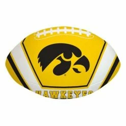 Cheapest 💯 College Golf & Sports Equipment Rawlings Iowa Hawkeyes 8" Goal Line Football 🔔