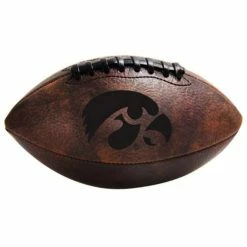 Budget ⭐ College Golf & Sports Equipment Rawlings Iowa Hawkeyes Vintage Football 👏