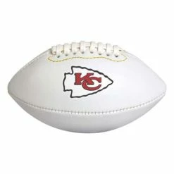 Deals 👏 NFL Golf & Sports Equipment Rawlings Kansas City Chiefs Mini Autograph Football 🧨