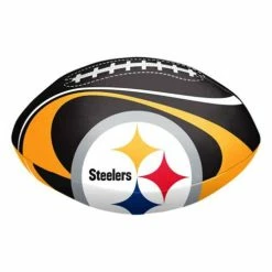 Outlet 👍 NFL Golf & Sports Equipment Rawlings Pittsburgh Steelers Goal Line 8" Football ⭐