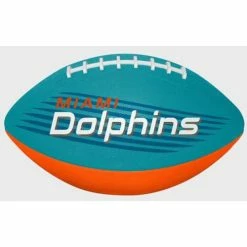 Flash Sale 😀 NFL Golf & Sports Equipment Rawlings Miami Dolphins Downfield Football 🎉