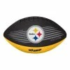 Cheapest 👍 NFL Golf & Sports Equipment Rawlings Pittsburgh Steelers Downfield Football 😉
