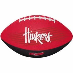 Outlet 🛒 College Golf & Sports Equipment Rawlings Nebraska Cornhuskers Down Field Football 🎁