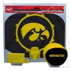 Promo 🎁 College Golf & Sports Equipment Rawlings Iowa Hawkeyes Slam Dunk Hoop Set 🤩