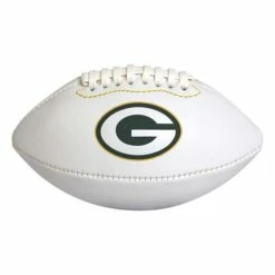 Hot Sale ⭐ NFL Golf & Sports Equipment Rawlings Green Bay Packers Mini Autograph Football 👍