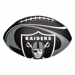 Best deal 🧨 NFL Golf & Sports Equipment Rawlings Las Vegas Raiders Goal Line 8" Football 😉