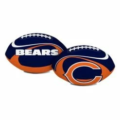 Discount 🔥 NFL Golf & Sports Equipment Rawlings Chicago Bears Goal Line Football 😉