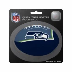 Best Pirce 🥰 NFL Golf & Sports Equipment Rawlings Seattle Seahawks Quick Toss Football 👏 -Rawlings Sales unnamed file 409