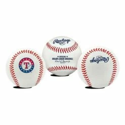 Best Pirce 😍 MLB Golf & Sports Equipment Rawlings Texas Rangers Team Logo ⚾ Baseball 😀