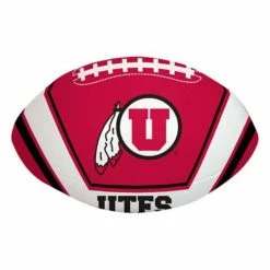 Outlet 😍 College Golf & Sports Equipment Rawlings Utah Utes 8" Goal Line Football 🥰