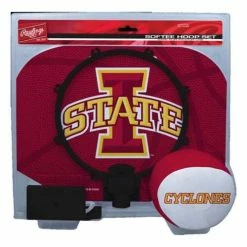 Deals 🌟 College Golf & Sports Equipment Rawlings Iowa State Cyclones Slam Dunk Hoop Set 👍