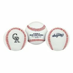Budget 💯 MLB Golf & Sports Equipment Rawlings Colorado Rockies Team Logo ⚾ Baseball ⭐