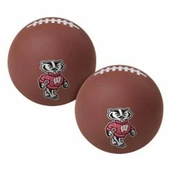 Coupon 💯 College Golf & Sports Equipment Rawlings Wisconsin Badgers Big Fly Ball 👏